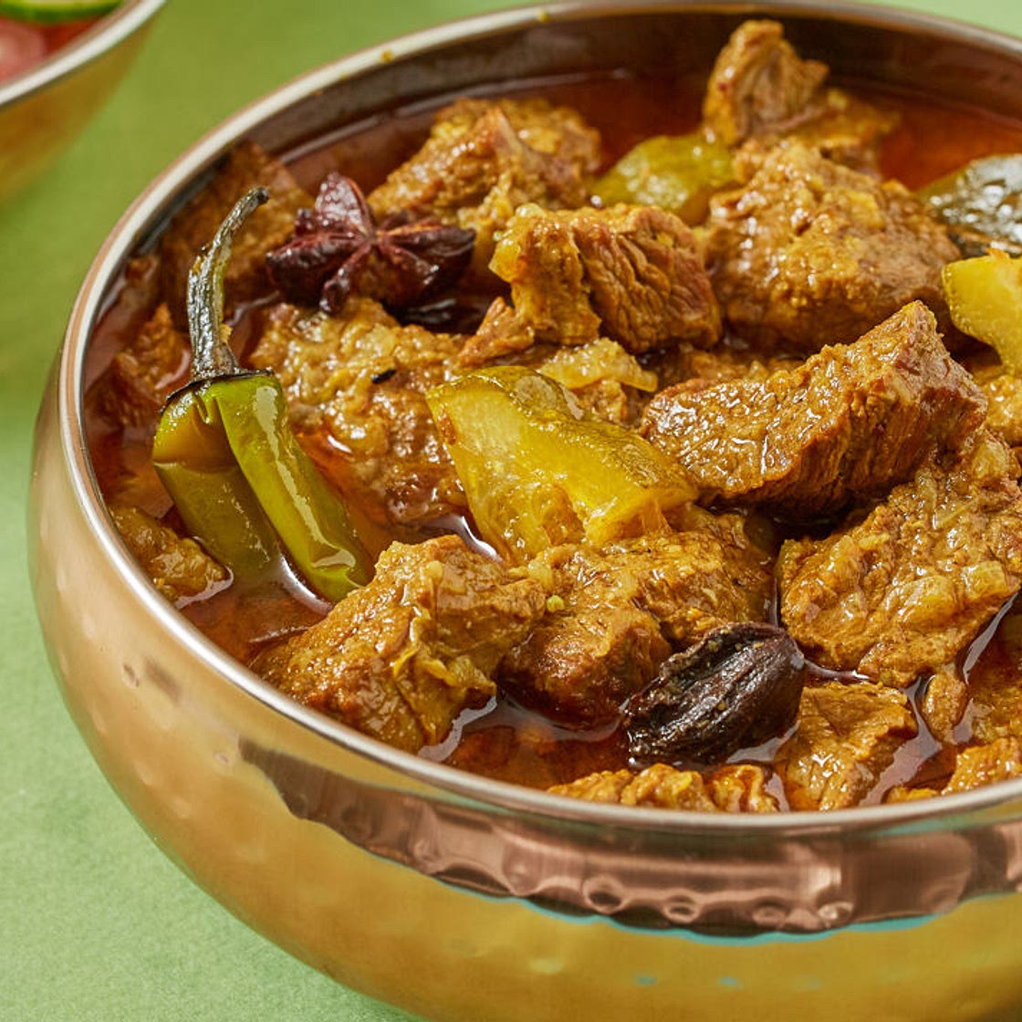 Bangladeshi beef shatkora