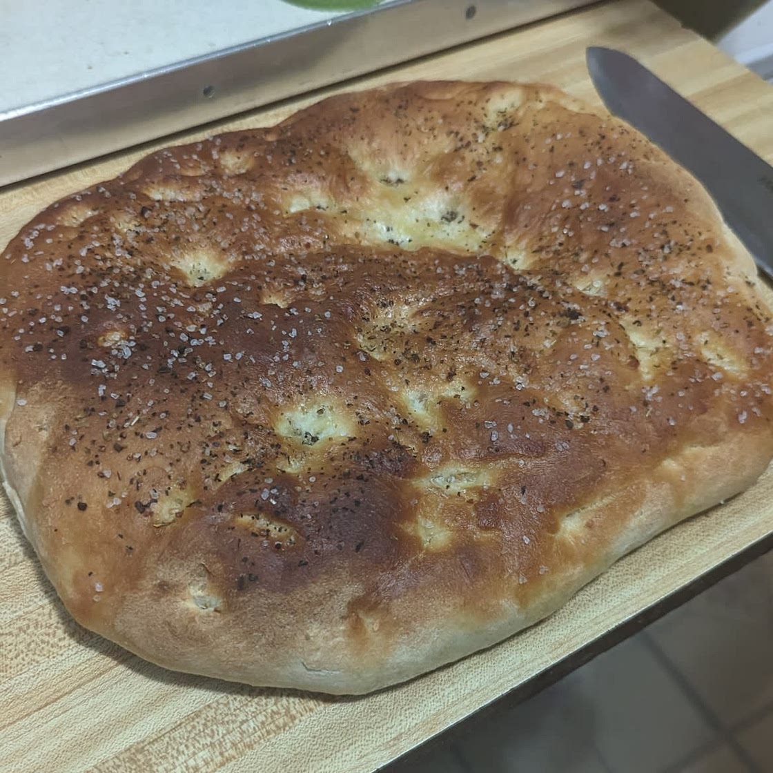 Focaccia (bread machine)