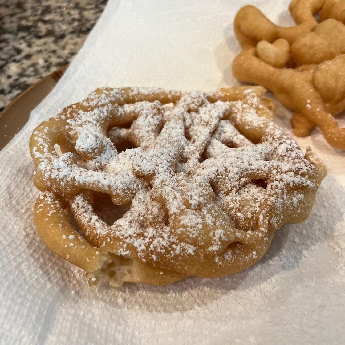 Homemade Funnel Cake