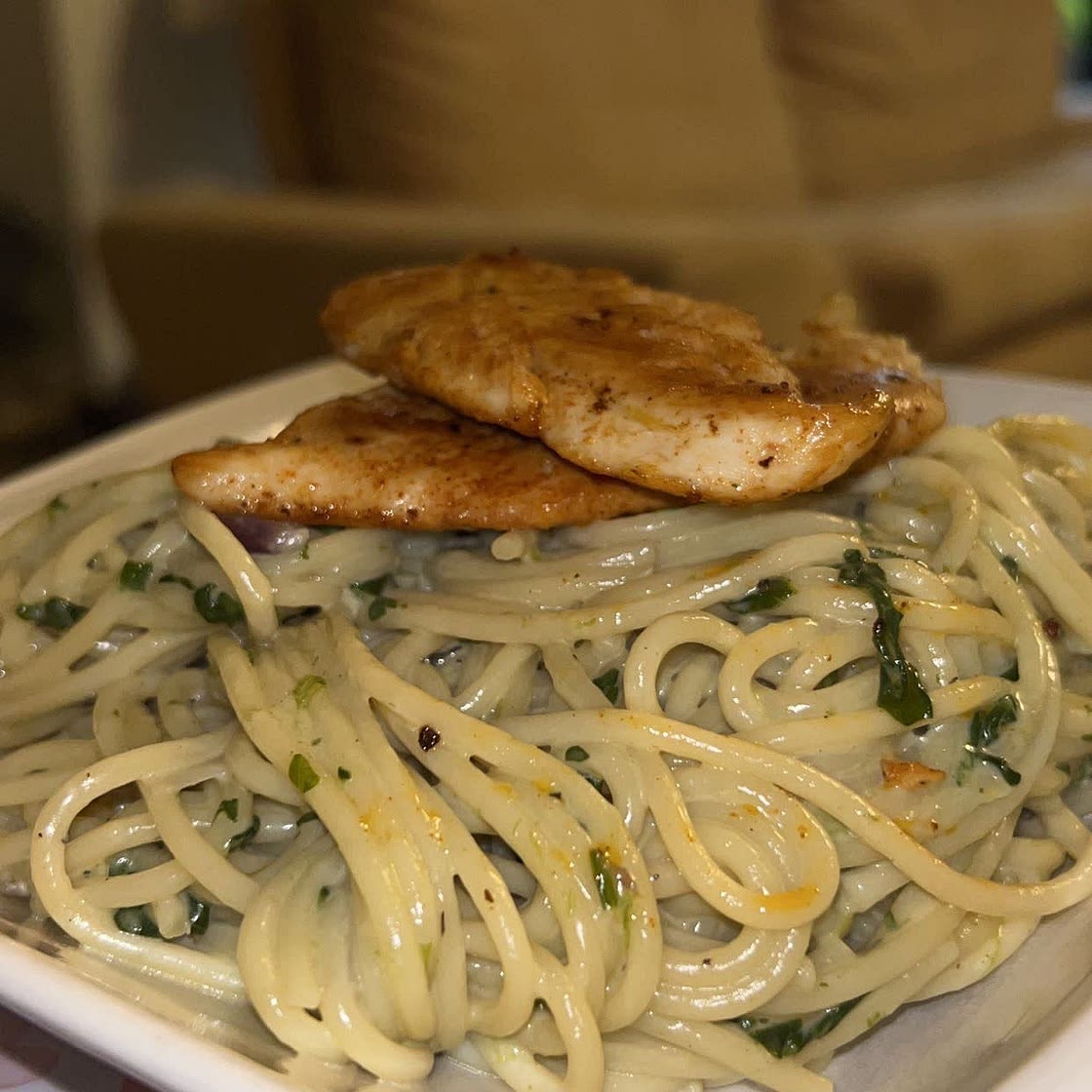 Pasta with Mushrooms and Cream