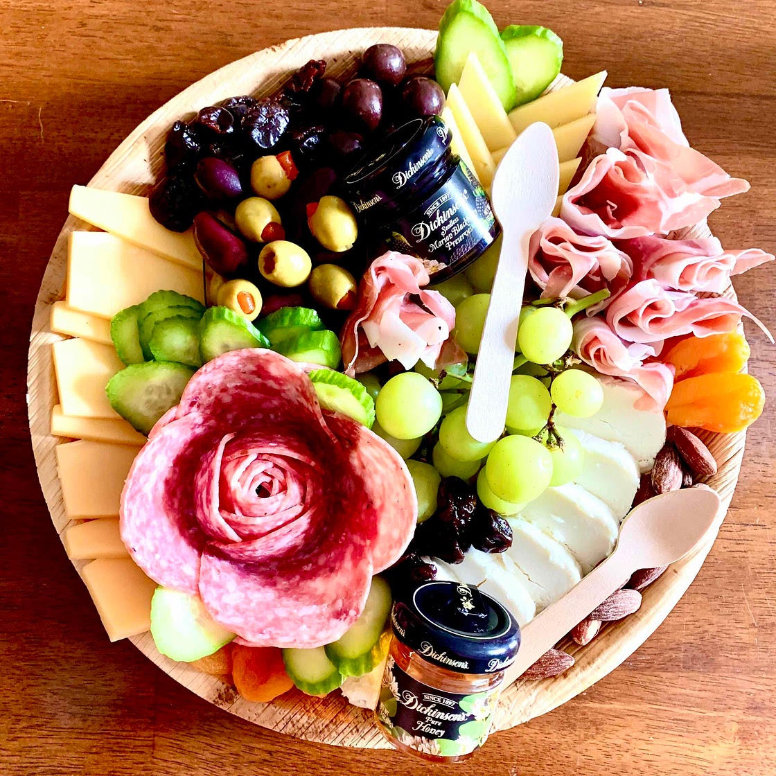 Inexpensive but Perfect Charcuterie Board 