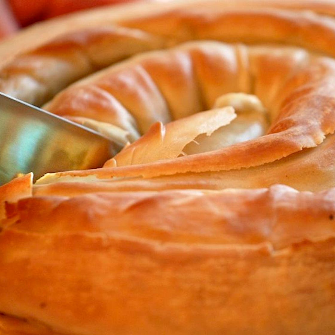 Zelnik (Balkan filo pastry pie)