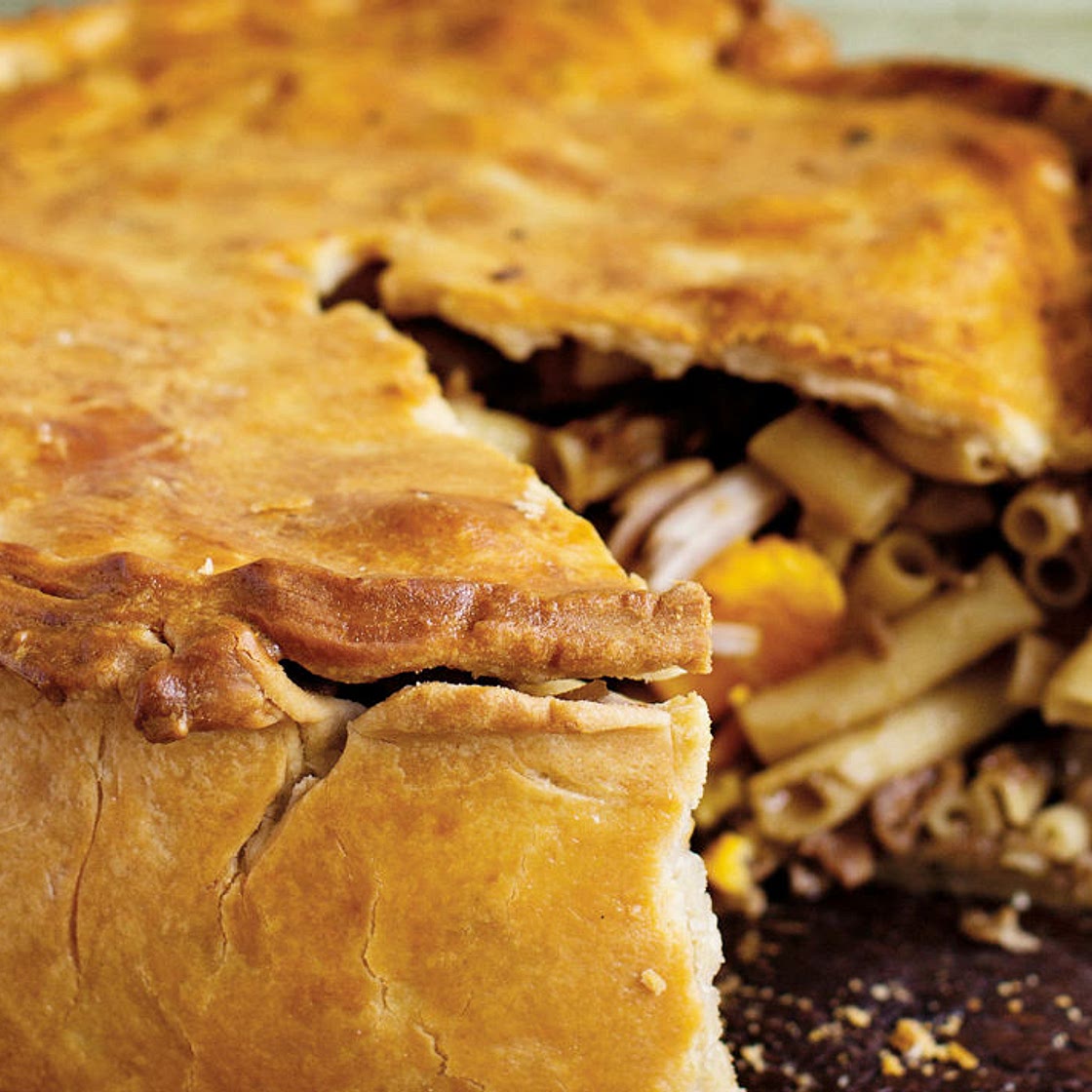 Timballo del Gattopardo – macaroni pie