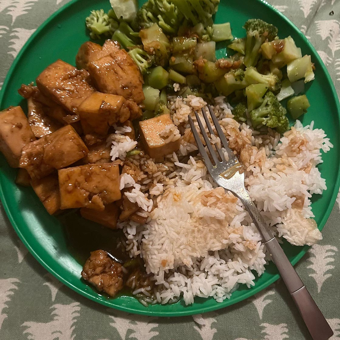Maple Hoisin Tofu