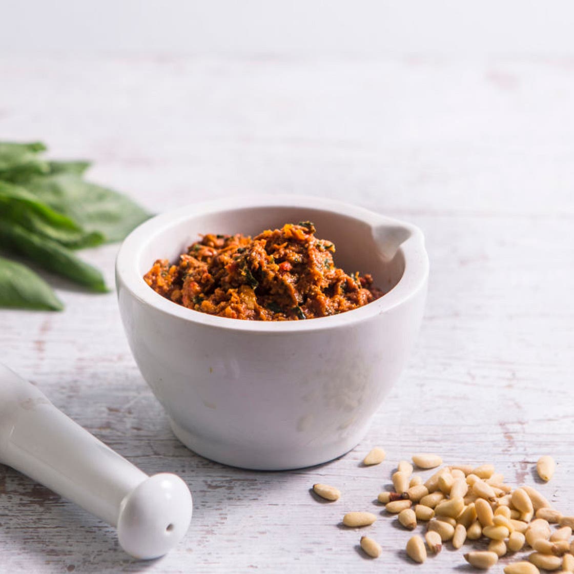 Red pesto