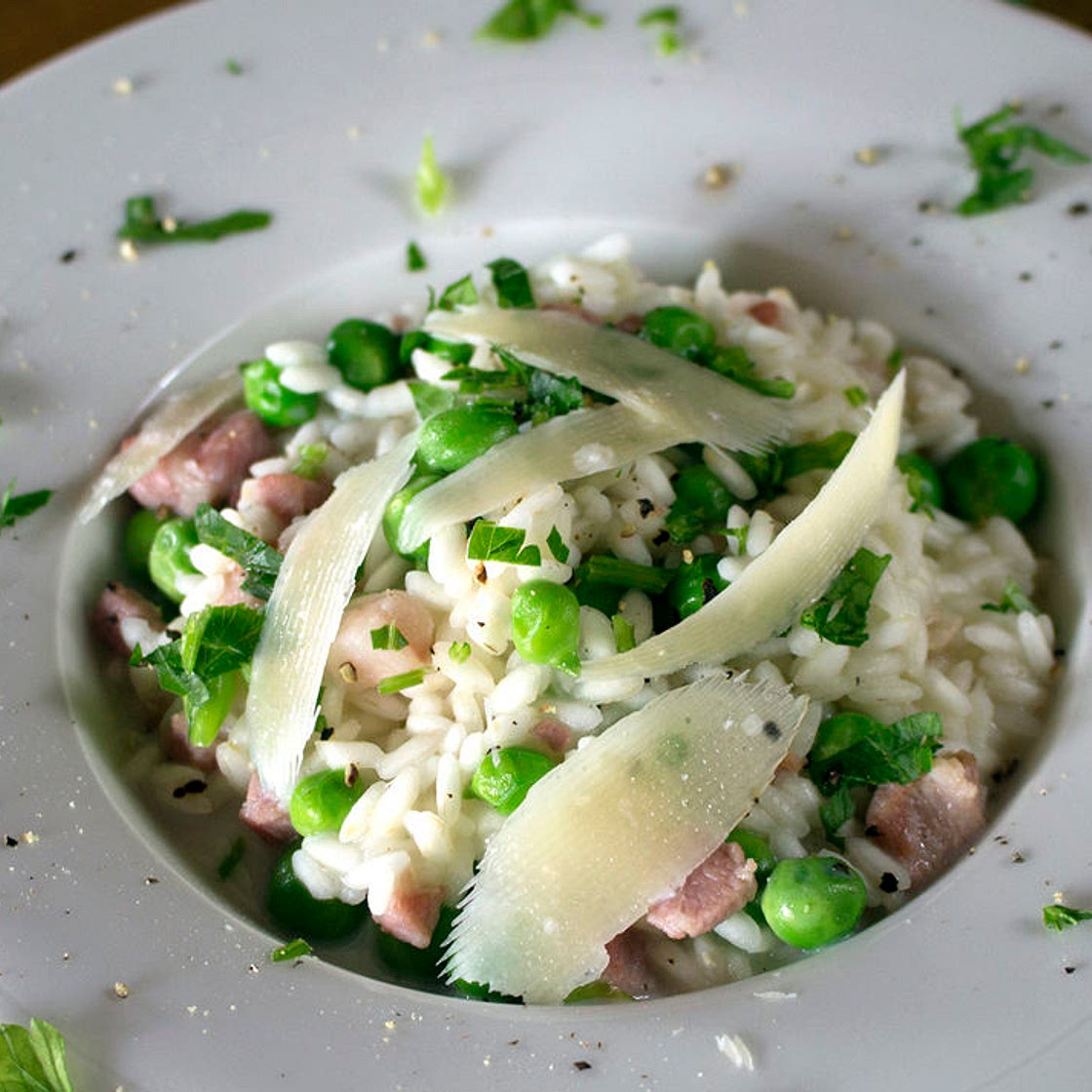 Risi e bisi – rice and peas