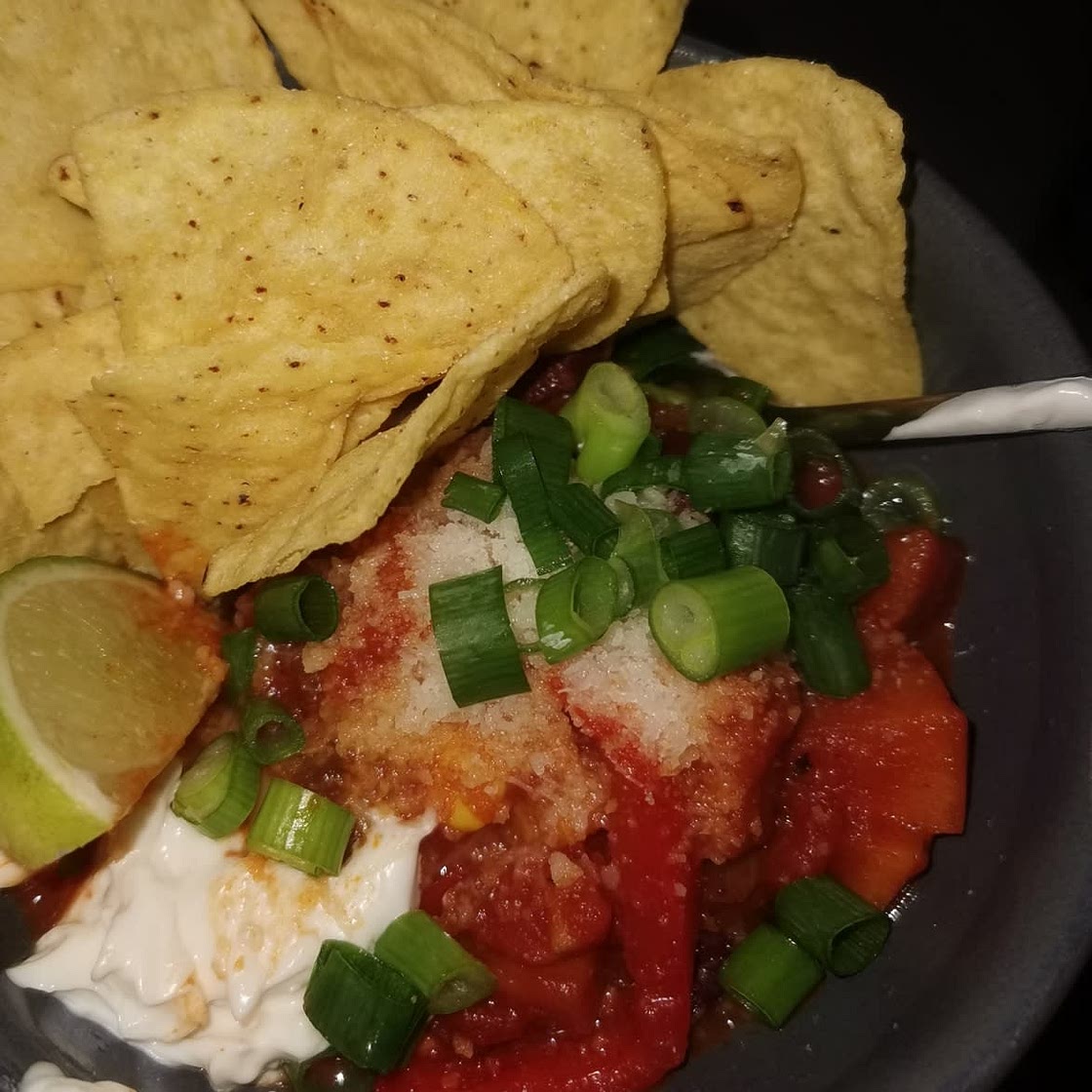 Sweet Potato Spiced Chili