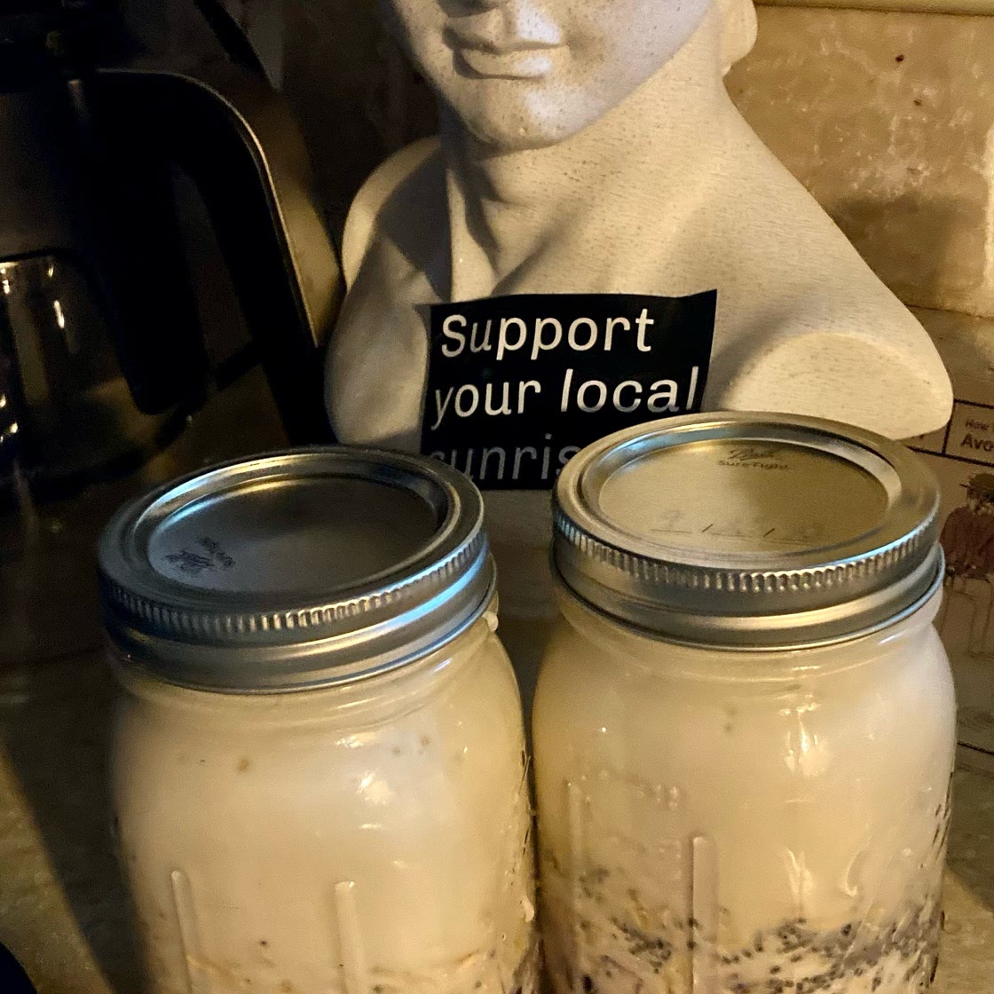 Mixed Berry Overnight Protein Oats