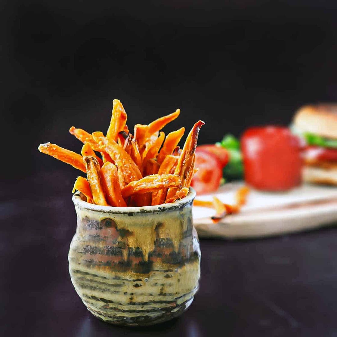 Frozen Sweet Potato Fries In a Air Fryer