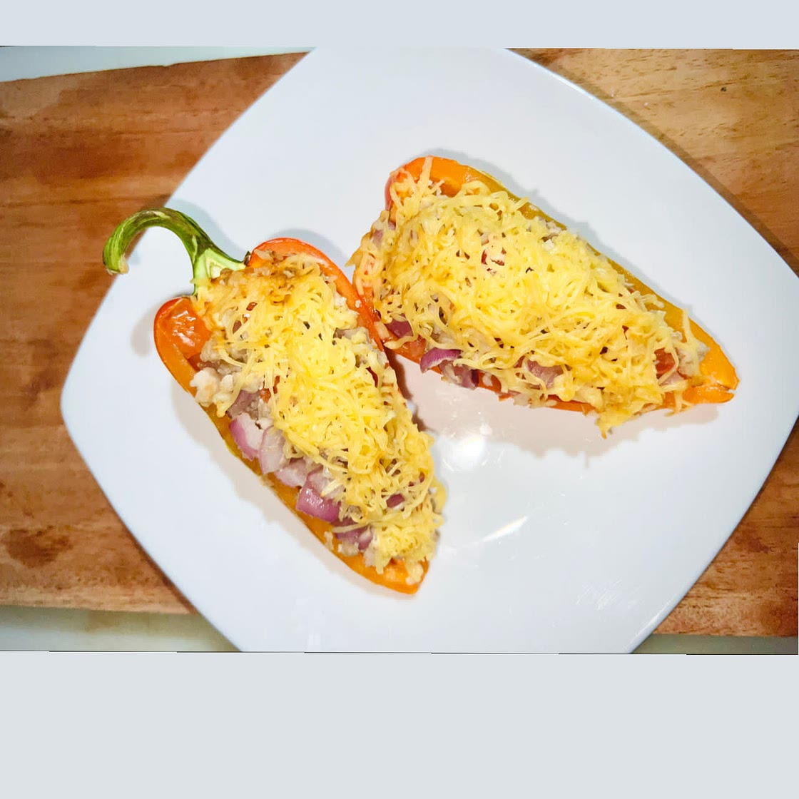 Baked Mini Peppers