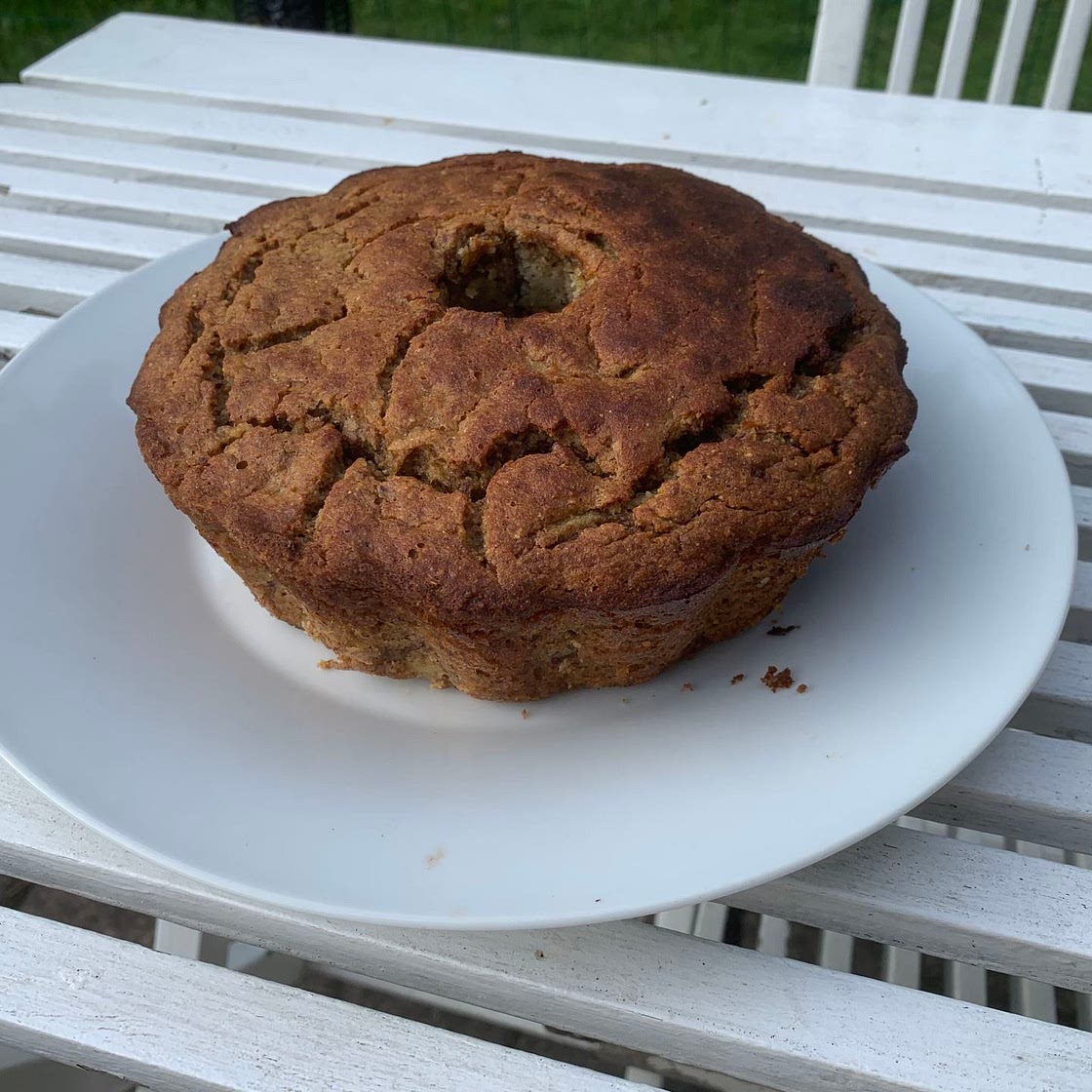 Almond banana bread