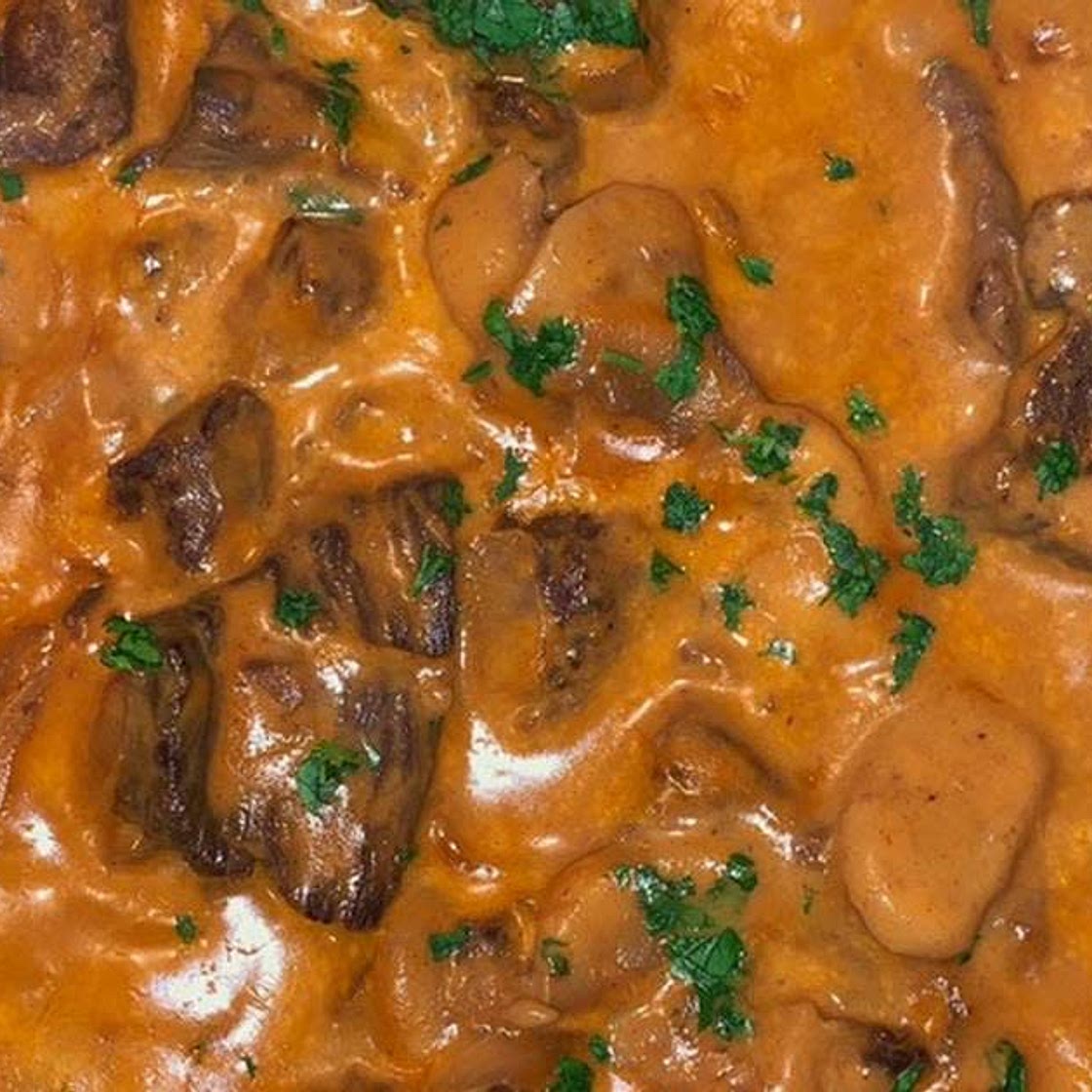 Bœuf stroganoff