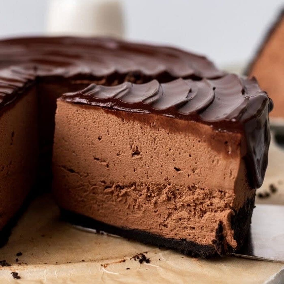 Chocolate cheesecake 