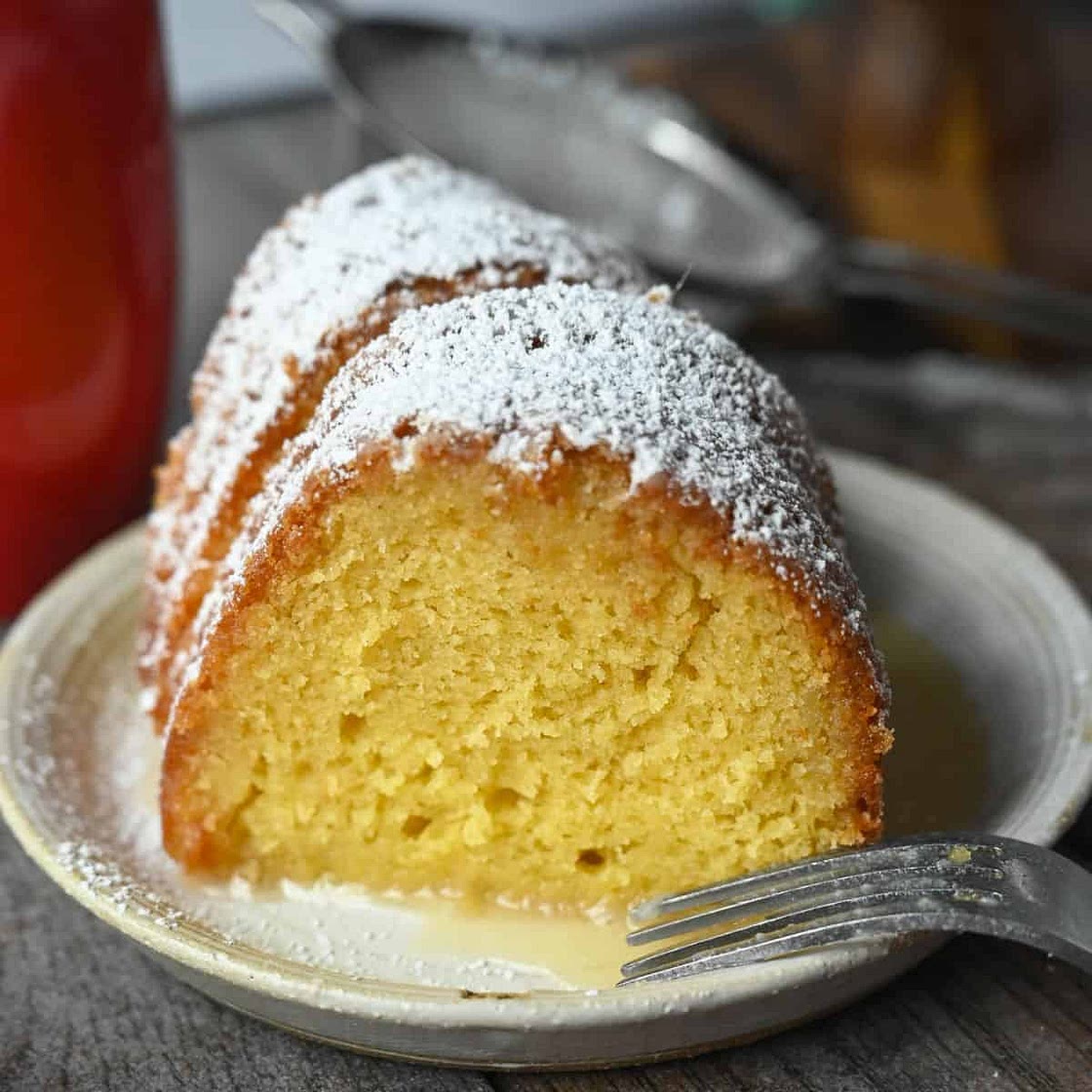 Homemade Spiced Rum Cake