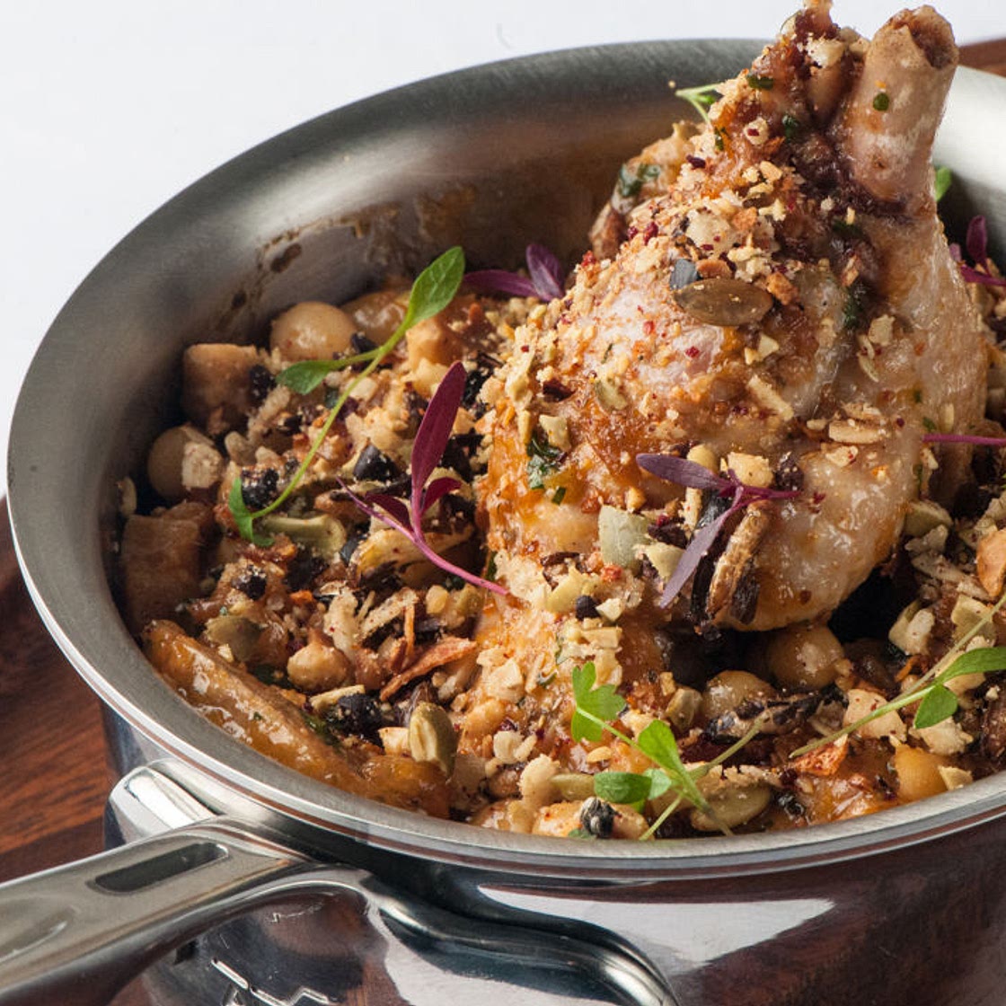 Duck and hog's pudding cassoulet