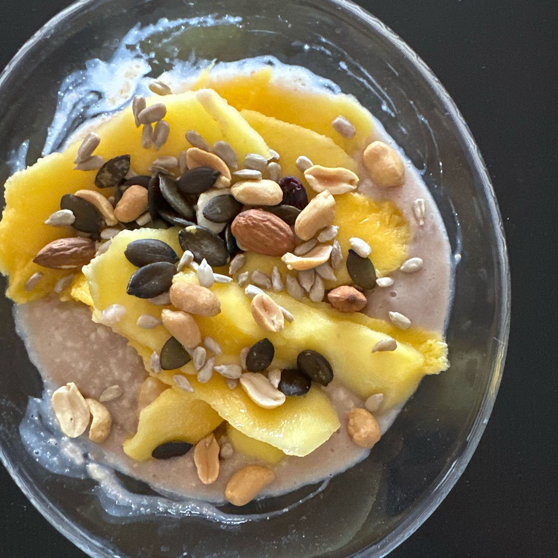 Classic oatmeal breakfast