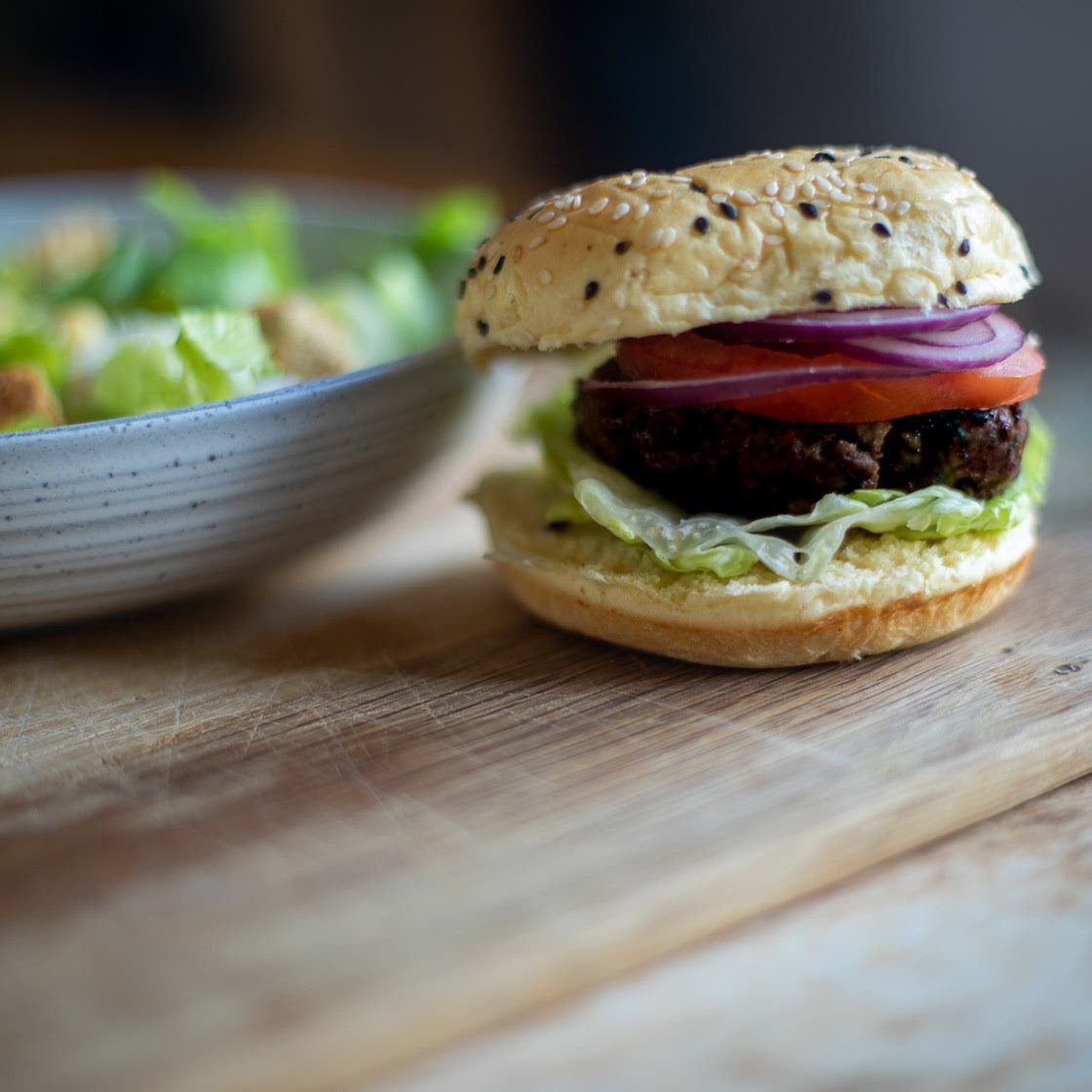 Spicy Bean Burger