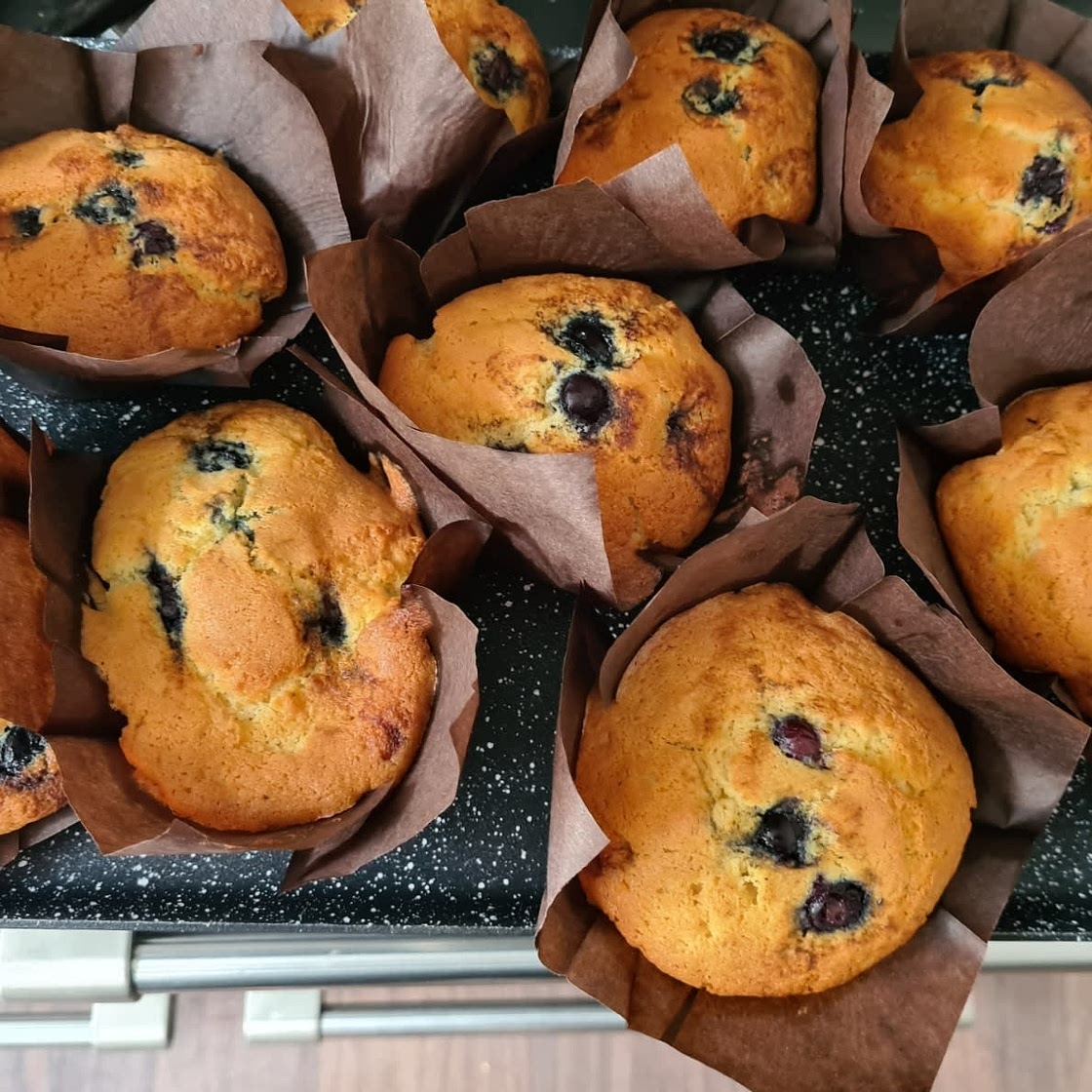 Blueberry muffins