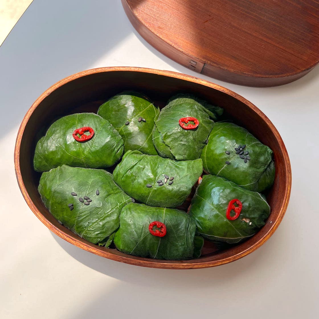 여름에 먹기좋은 호박잎쌈밥🥬