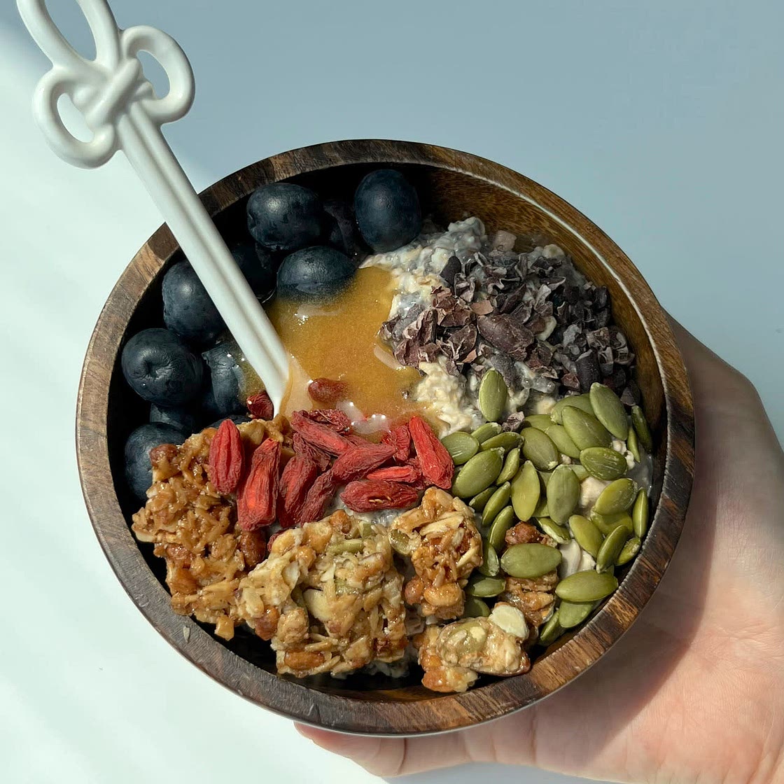 power bowl (super nutrious overnight oatmeal)
