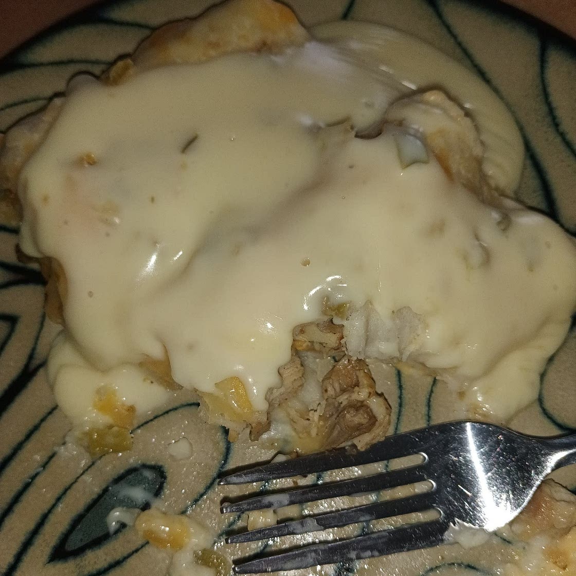 White Chicken Enchiladas