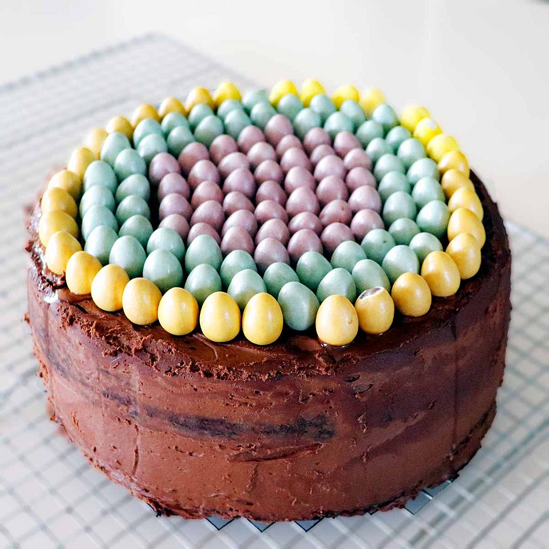 Cadbury Mini Egg Chocolate Cake