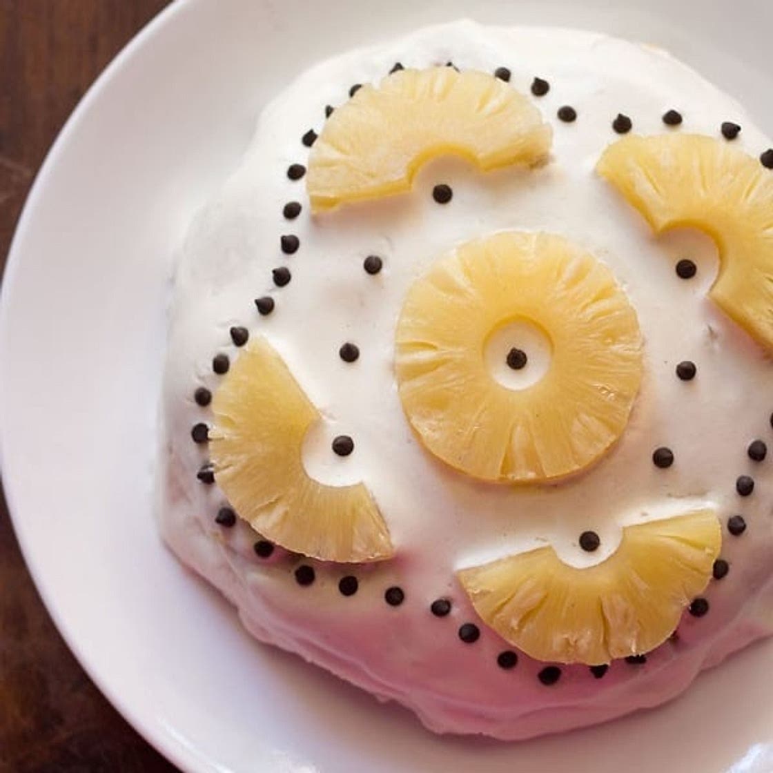 Eggless Pineapple Cake | Pineapple Pastry Recipe