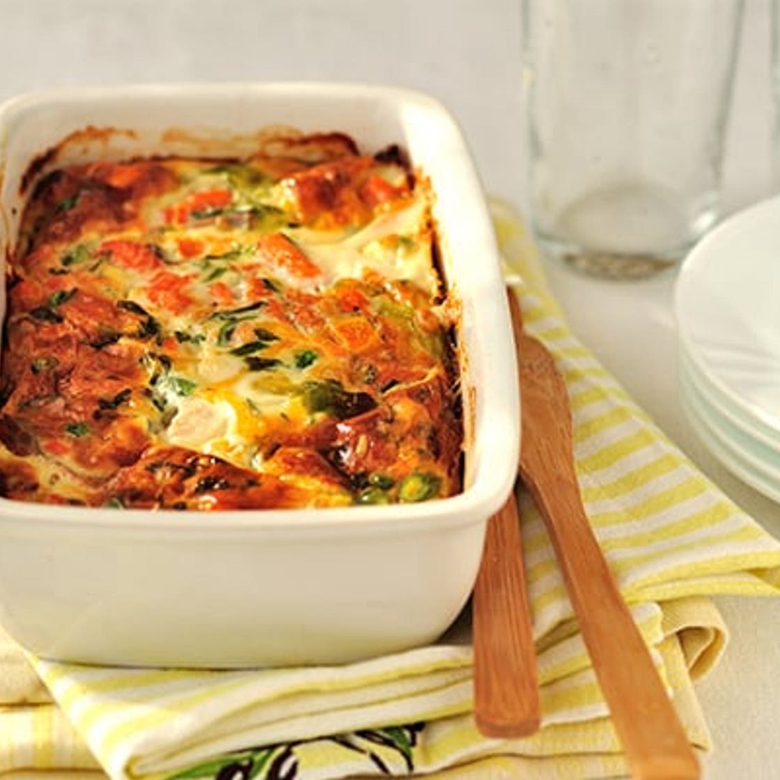 Super Easy Vegetable Bake | Stay At Home Mum