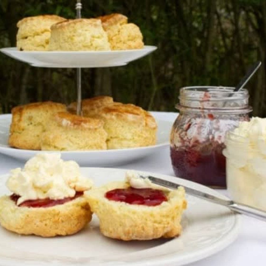 The recipe for Buttermilk Scones that Caitlyn found
