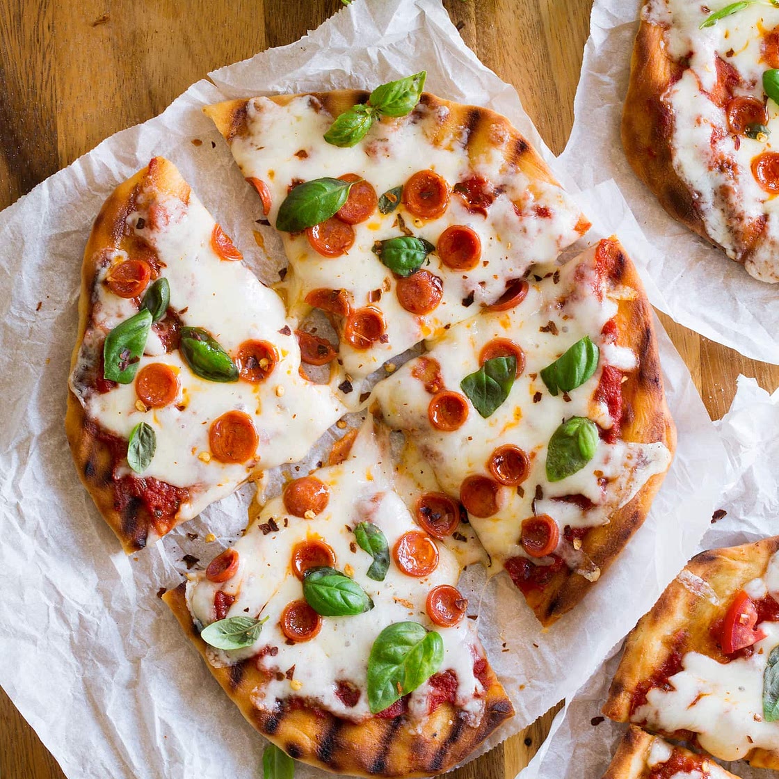 Grilled Pizza