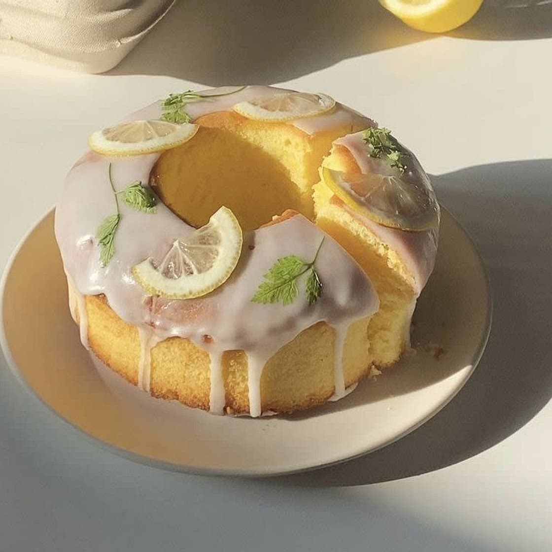Lemon cake🍋🍰