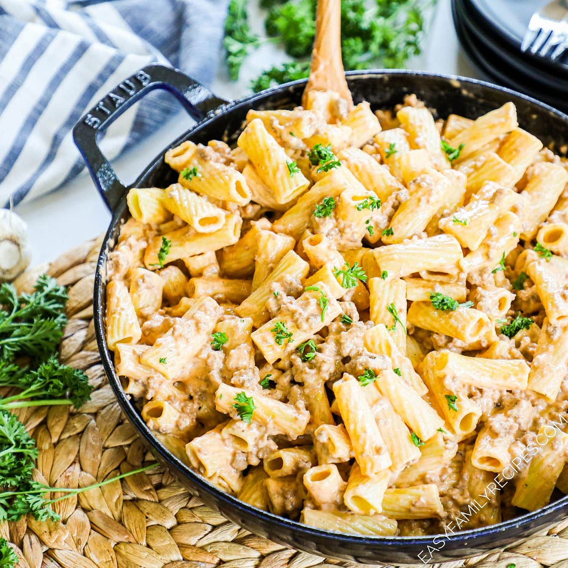 Cheeseburger Pasta