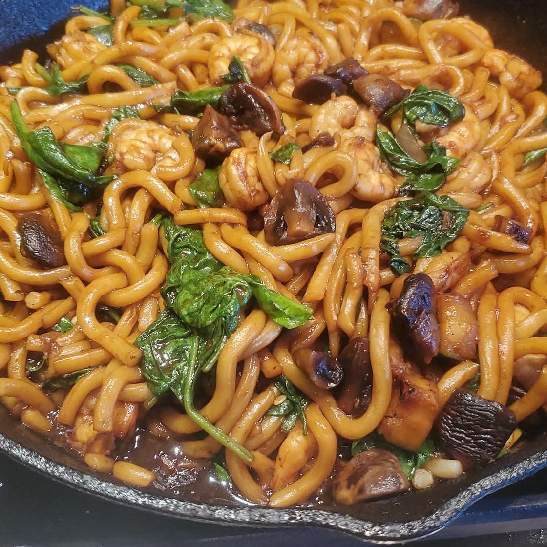Yaki Udon | Stir Fried Udon Noodles