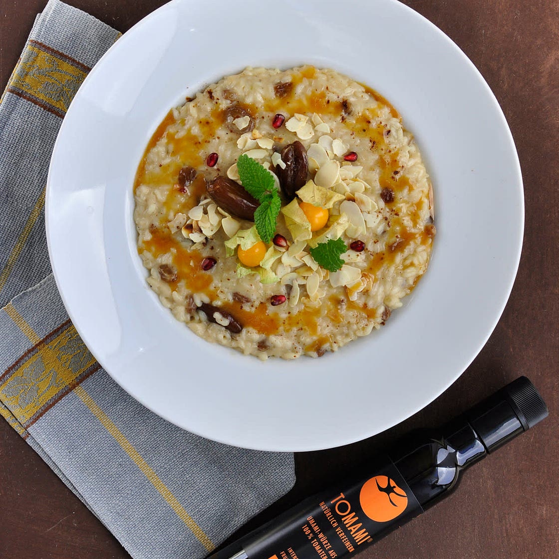 RISOTTO WITH DATES AND COCONUT