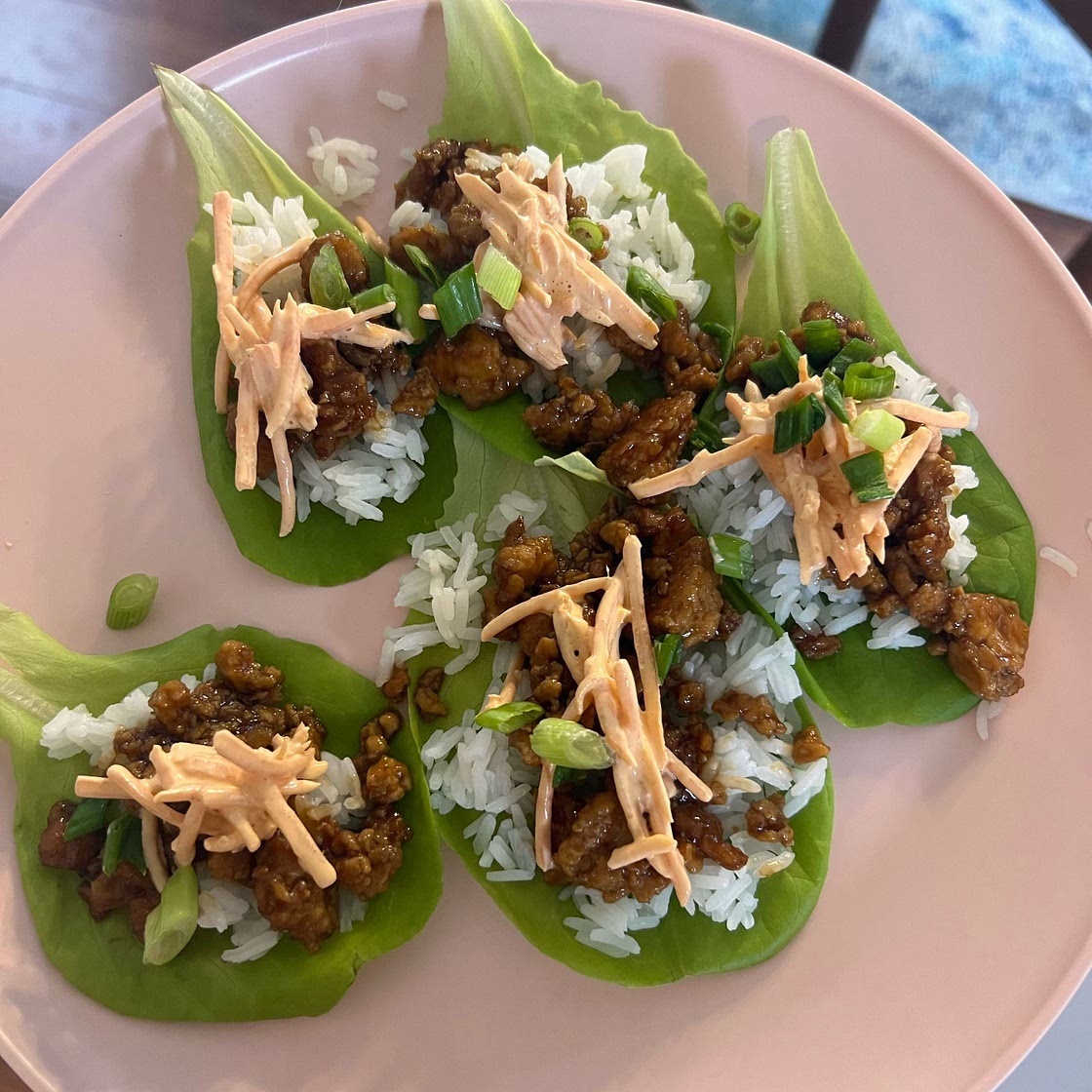 BEST EVER lettuce wraps