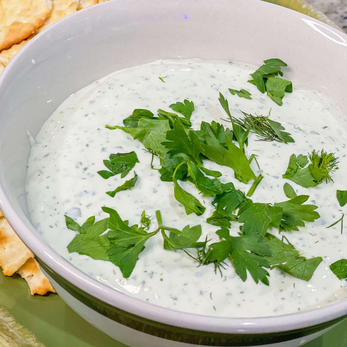 Whipped Cottage Cheese Dip