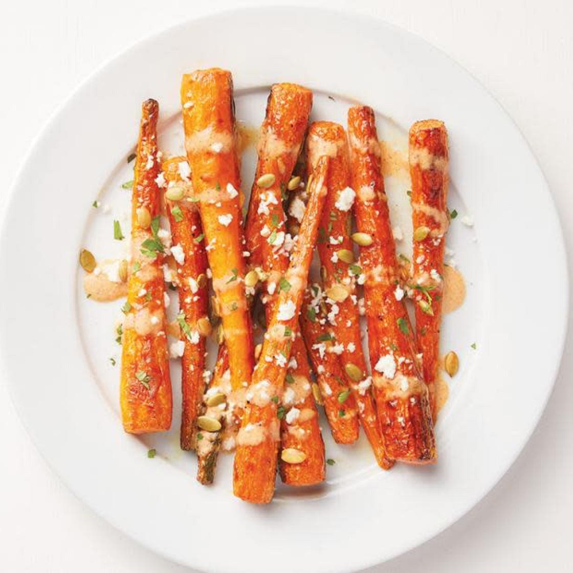 Chile Lime Roasted Carrots