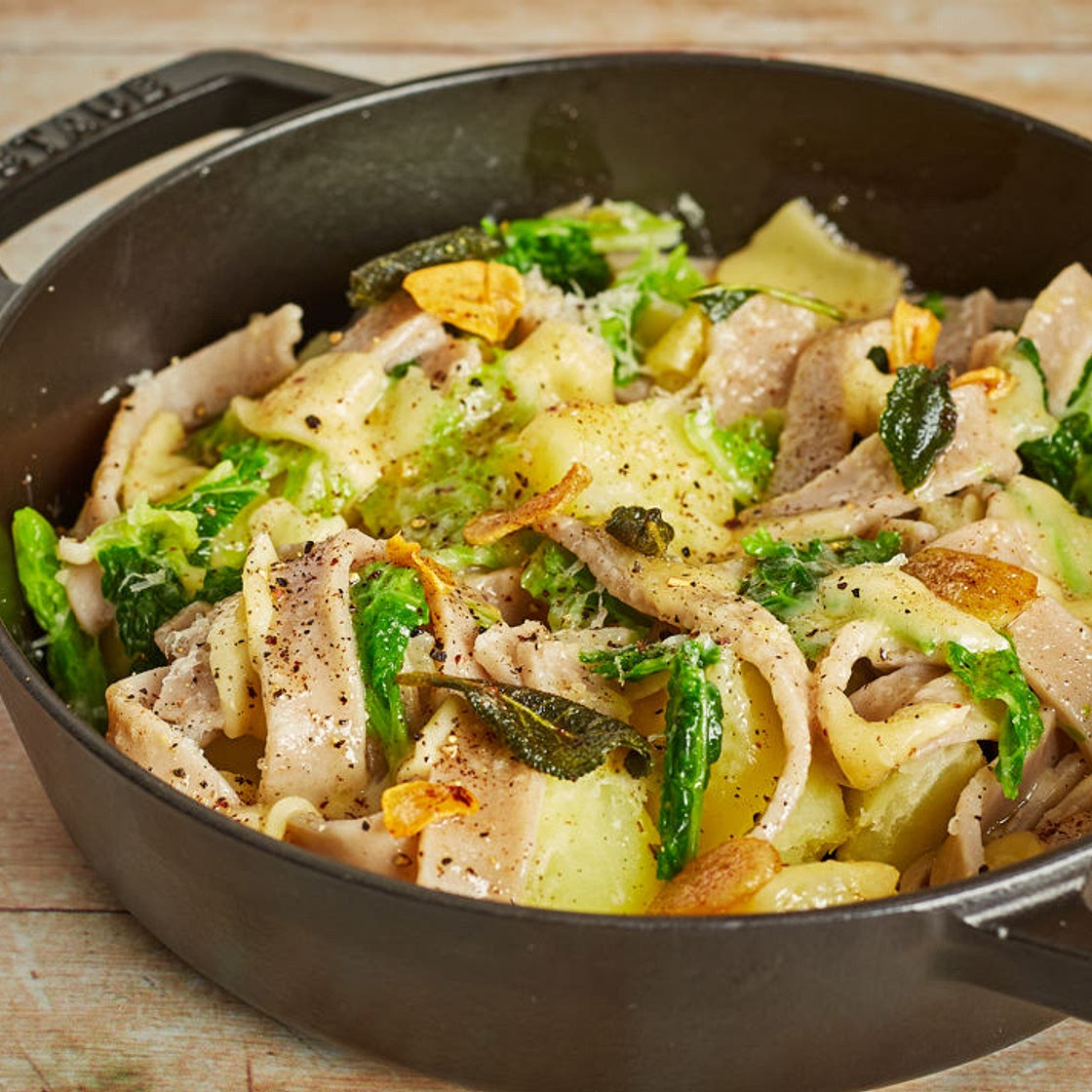 Pizzoccheri – Lombard buckwheat pasta