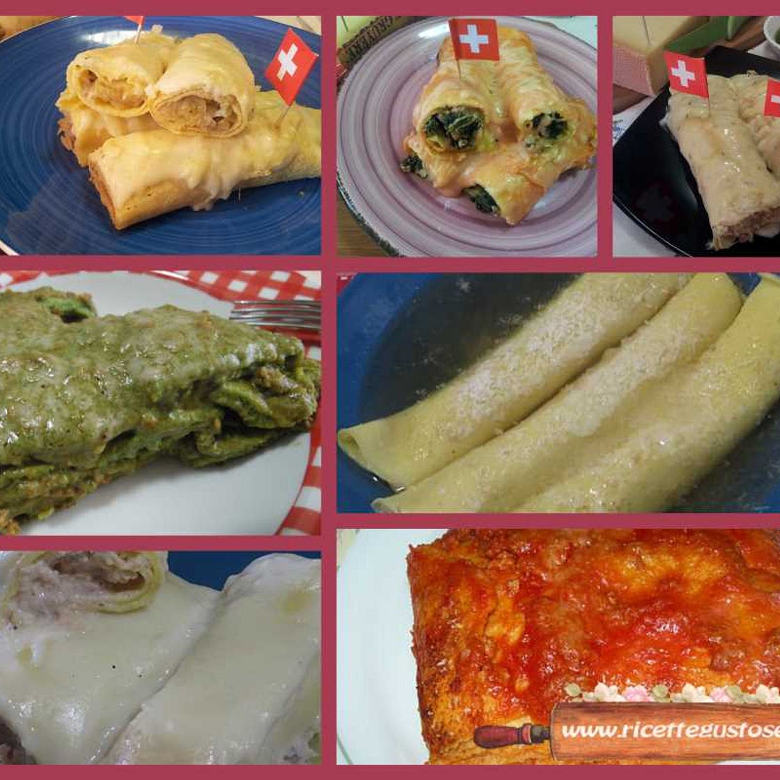 Crepes e crespelle salate sfiziose e gustose
