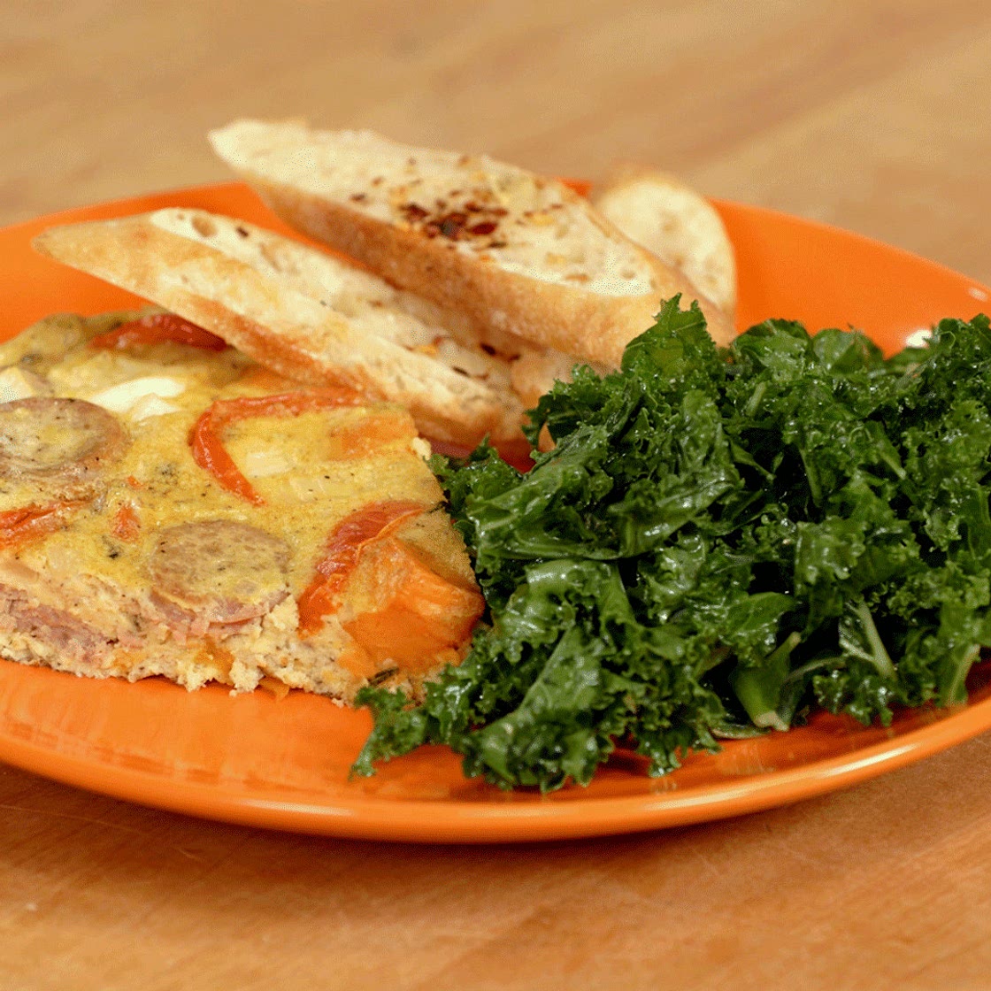 Sweet Potato & Sausage Frittata