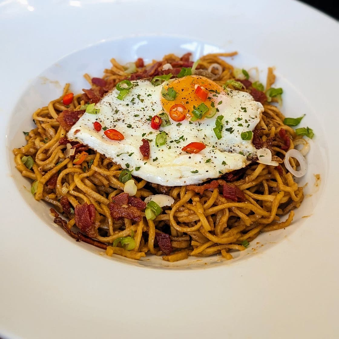 20-Minute Peanut Butter Chili Oil Pasta