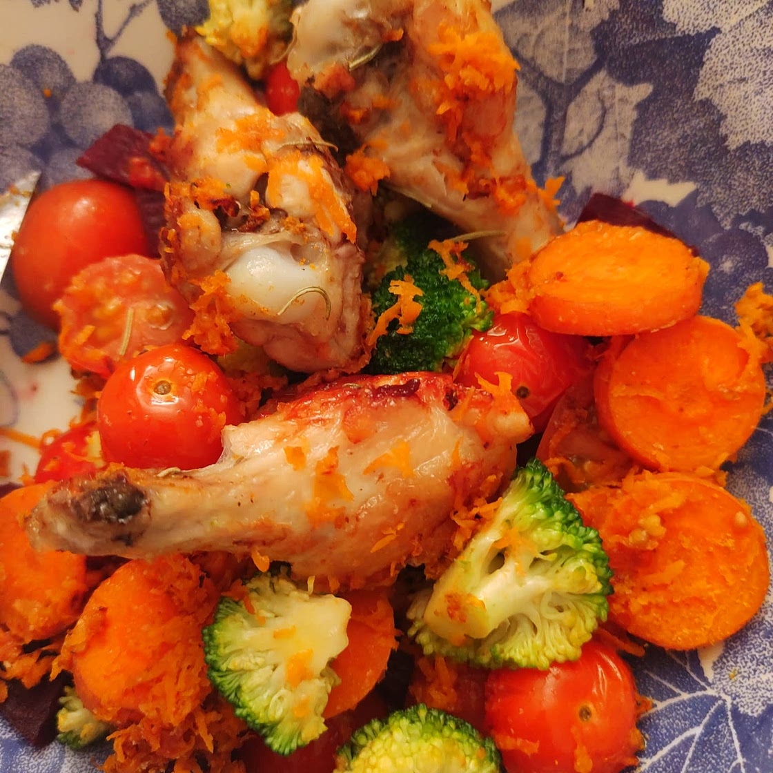 WOK | Pollo & Vegetales (Wraps) 🍗🥗