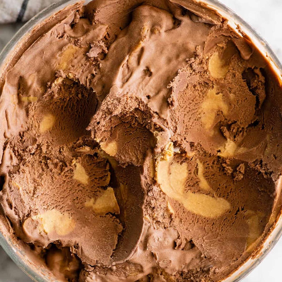 Esther’s Chocolate Peanut Butter Ice Cream