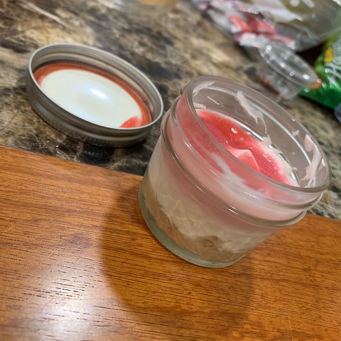 No bake strawberry cheesecake š
