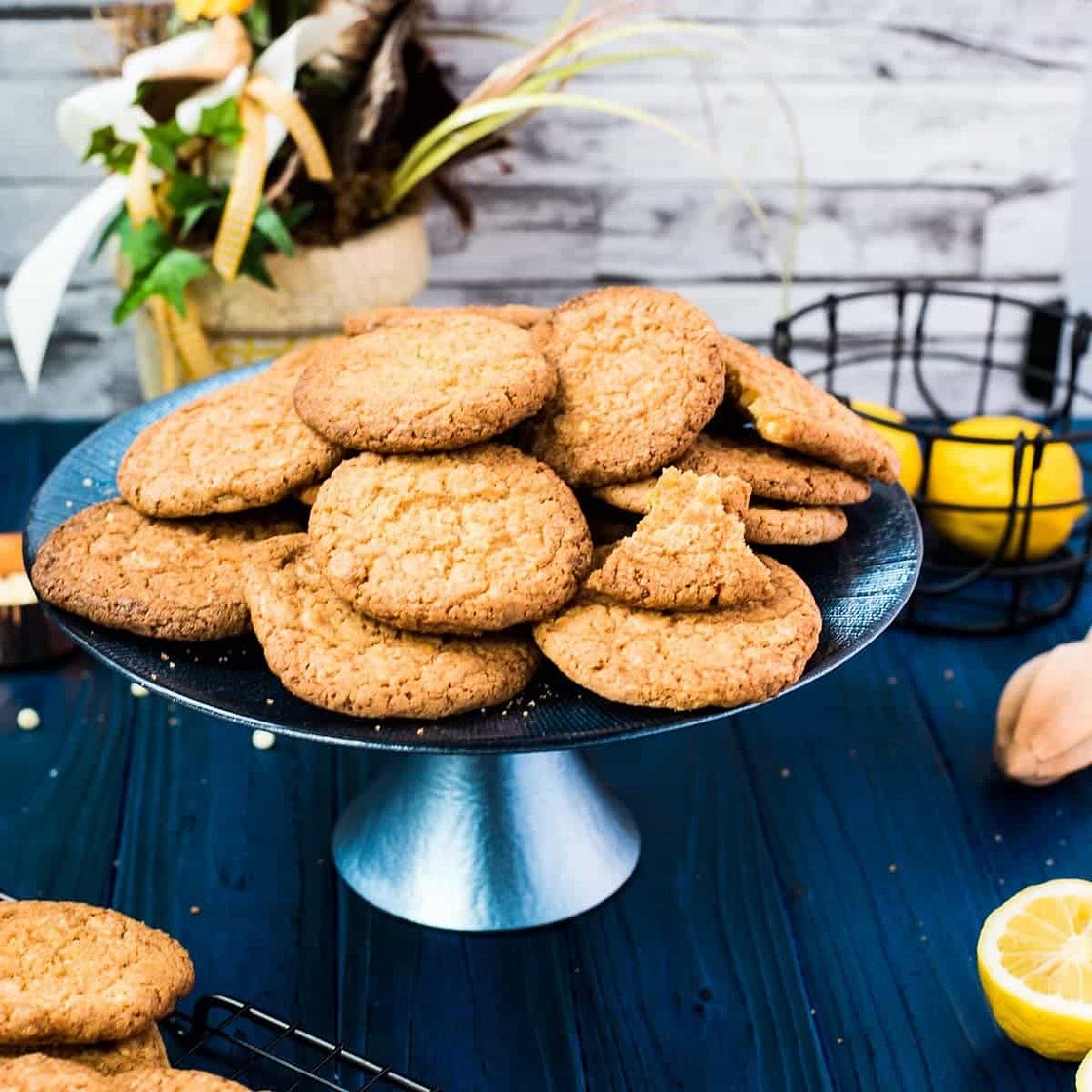 Lemon White Chocolate Chip Cookies
