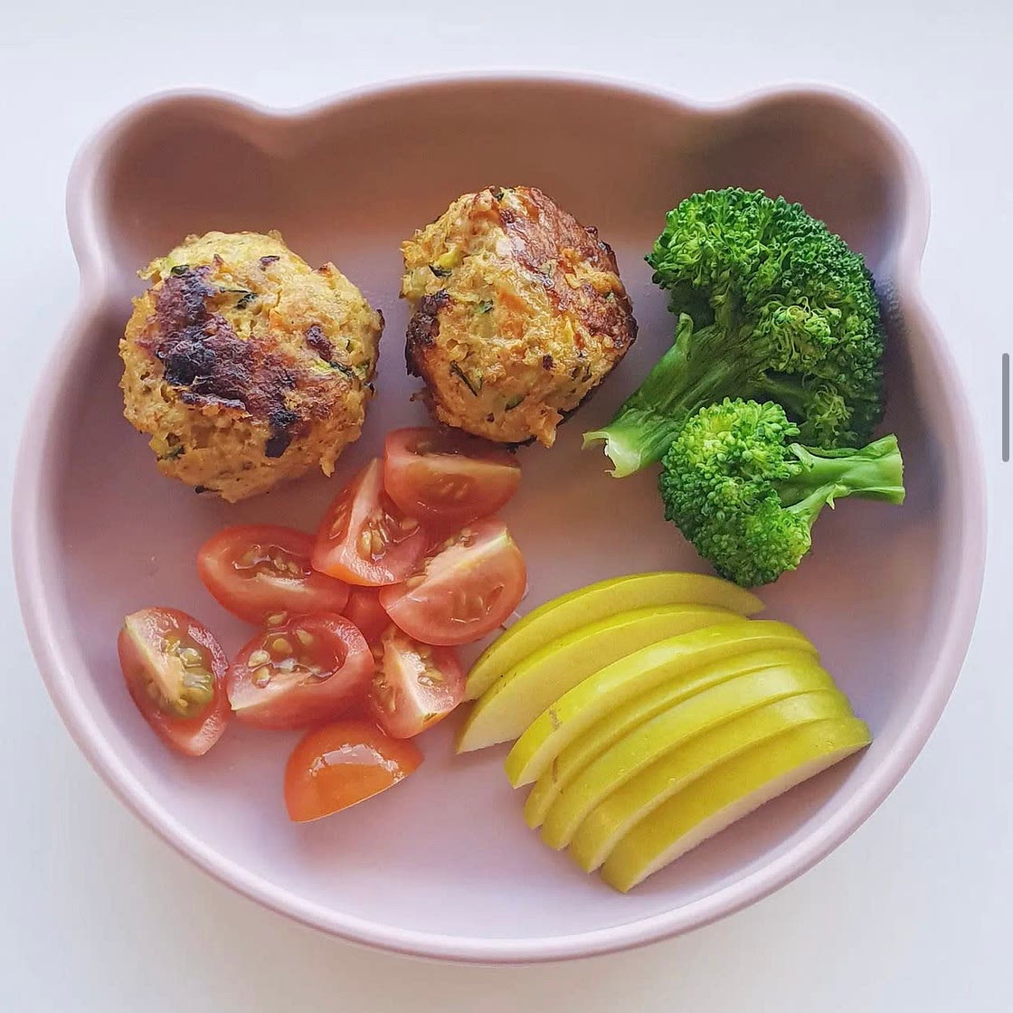 Chicken and vegetable meatballs