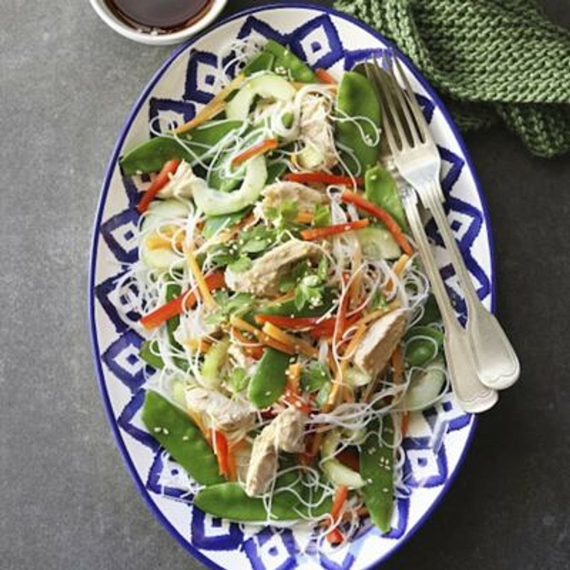 Salade thaï au poulet