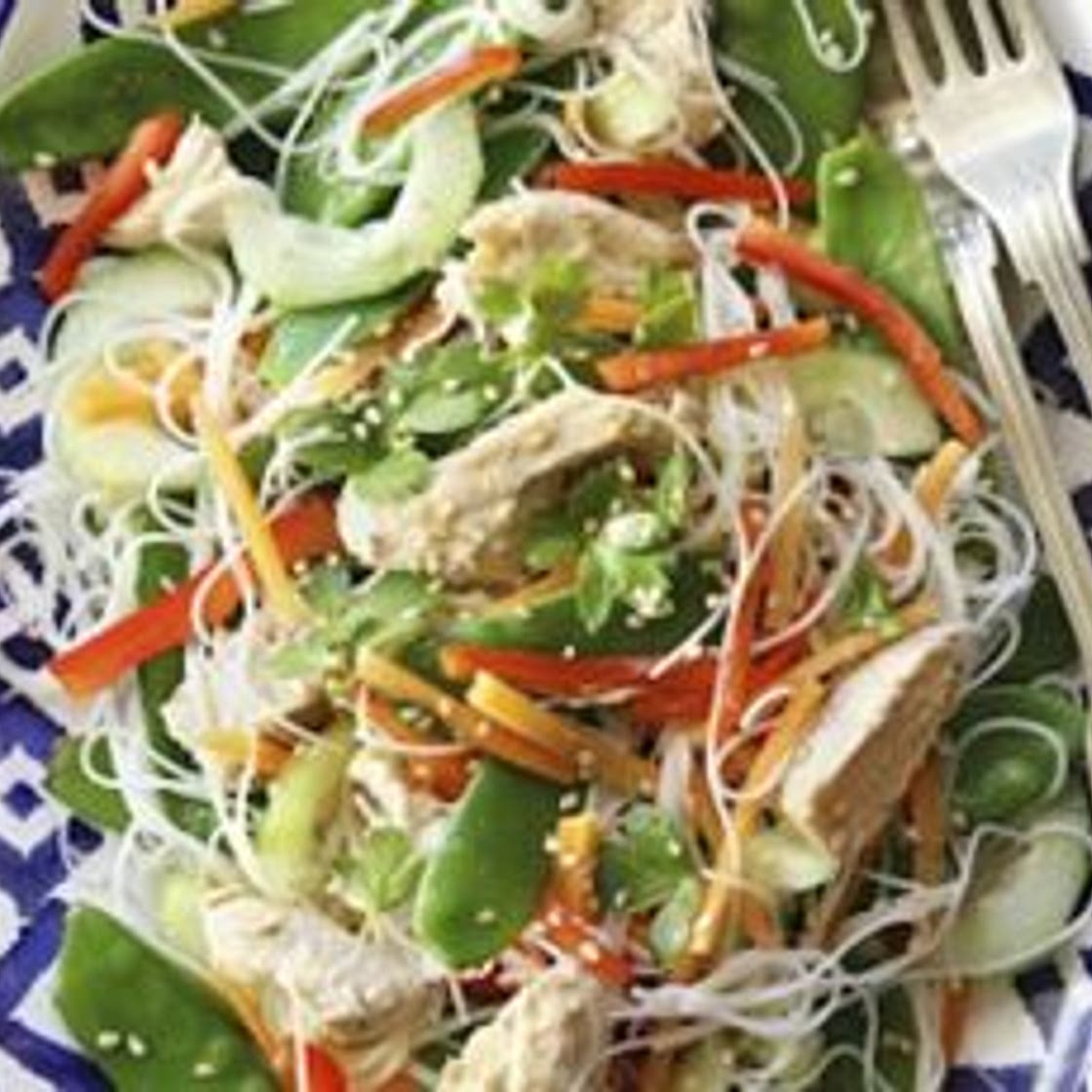 Salade thaï au poulet