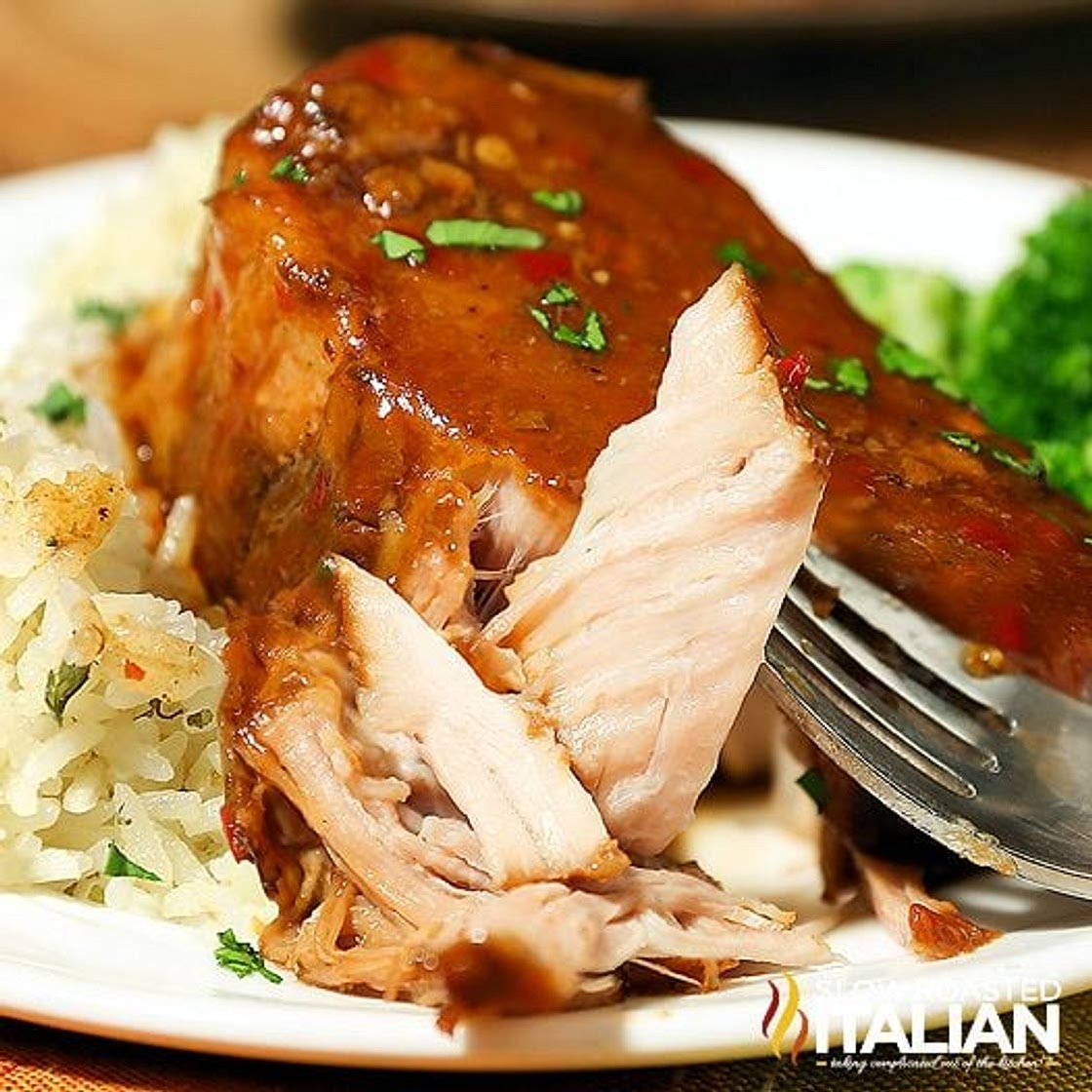 Easy Crock Pot Pork Chops Recipe with Gravy + Video