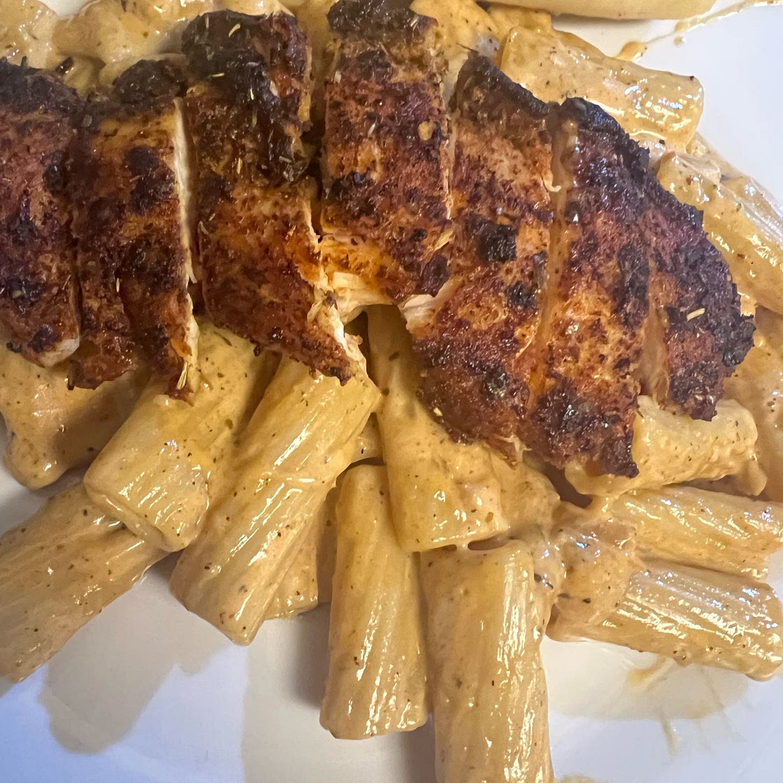 Blackened Chicken Rigatoni